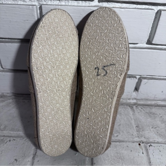 New Tom’s Women’s Alpargata Natural Undyed Heritage Canvas Slip Ons Size 8 - Picture 6 of 11